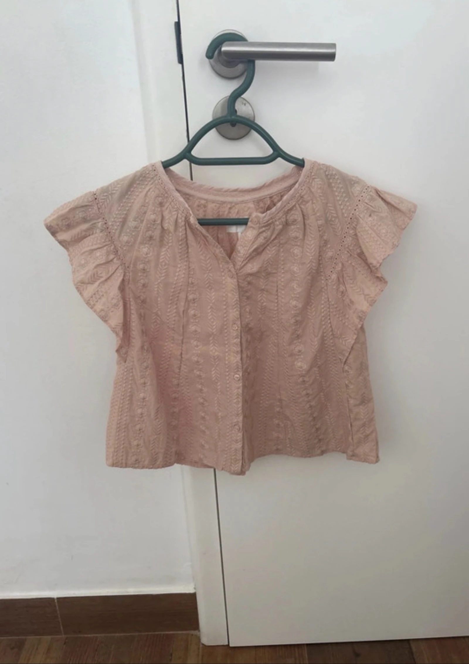 Camisa de manga curta da Zara